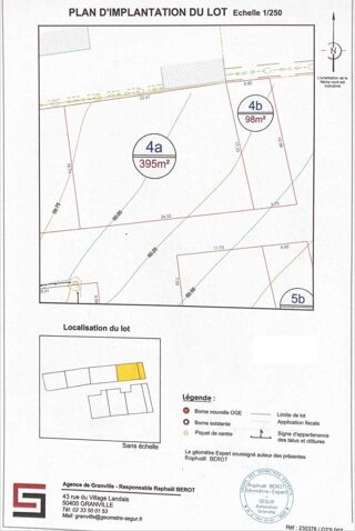  Terrain � vendre 493 m� Yquelon