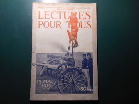 lecture pour tous du 15 mai 1915 pa91 5 Gr�zieu-la-Varenne (69)