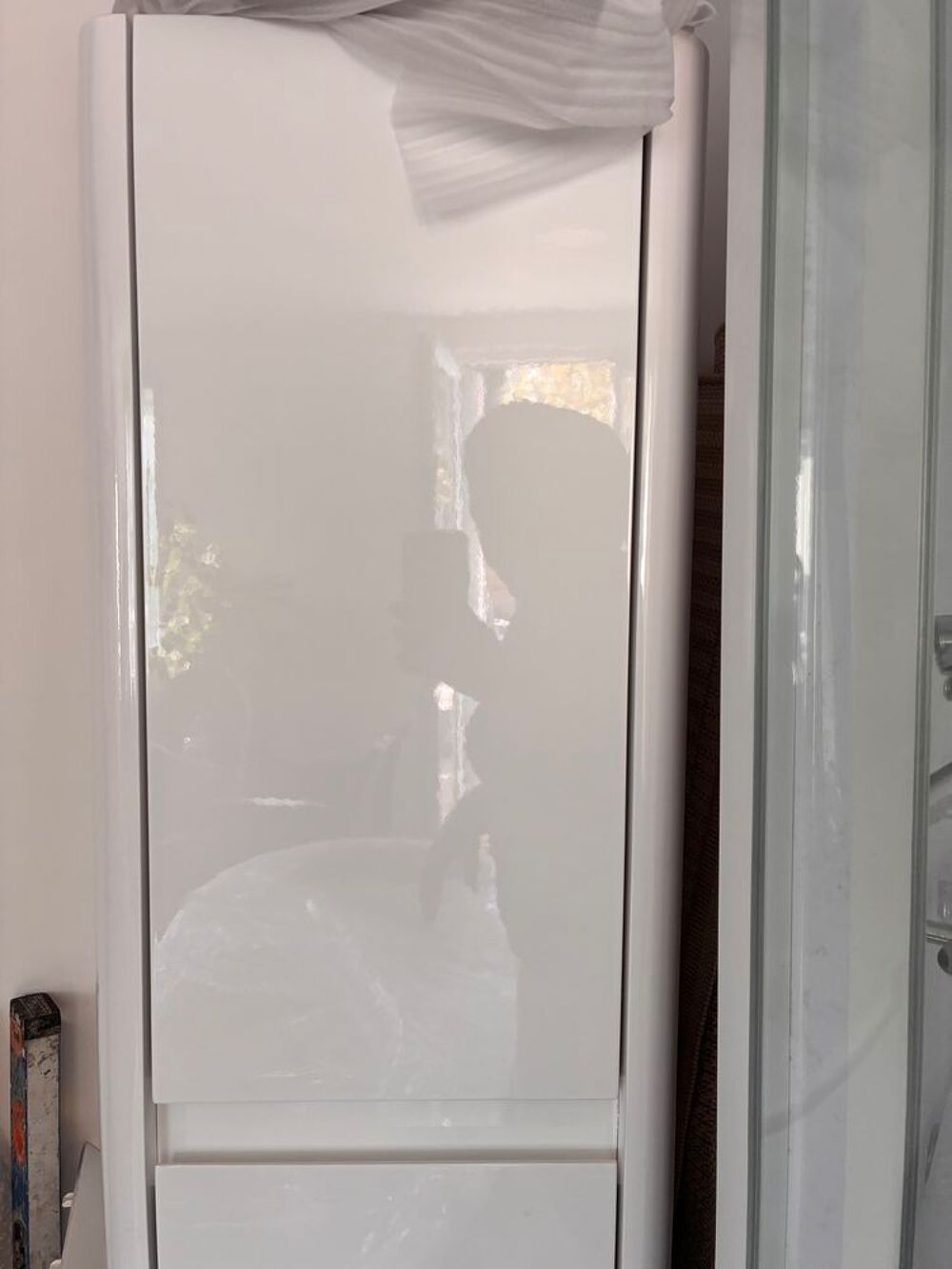 Colonne de salle de bain 2 portes Meubles