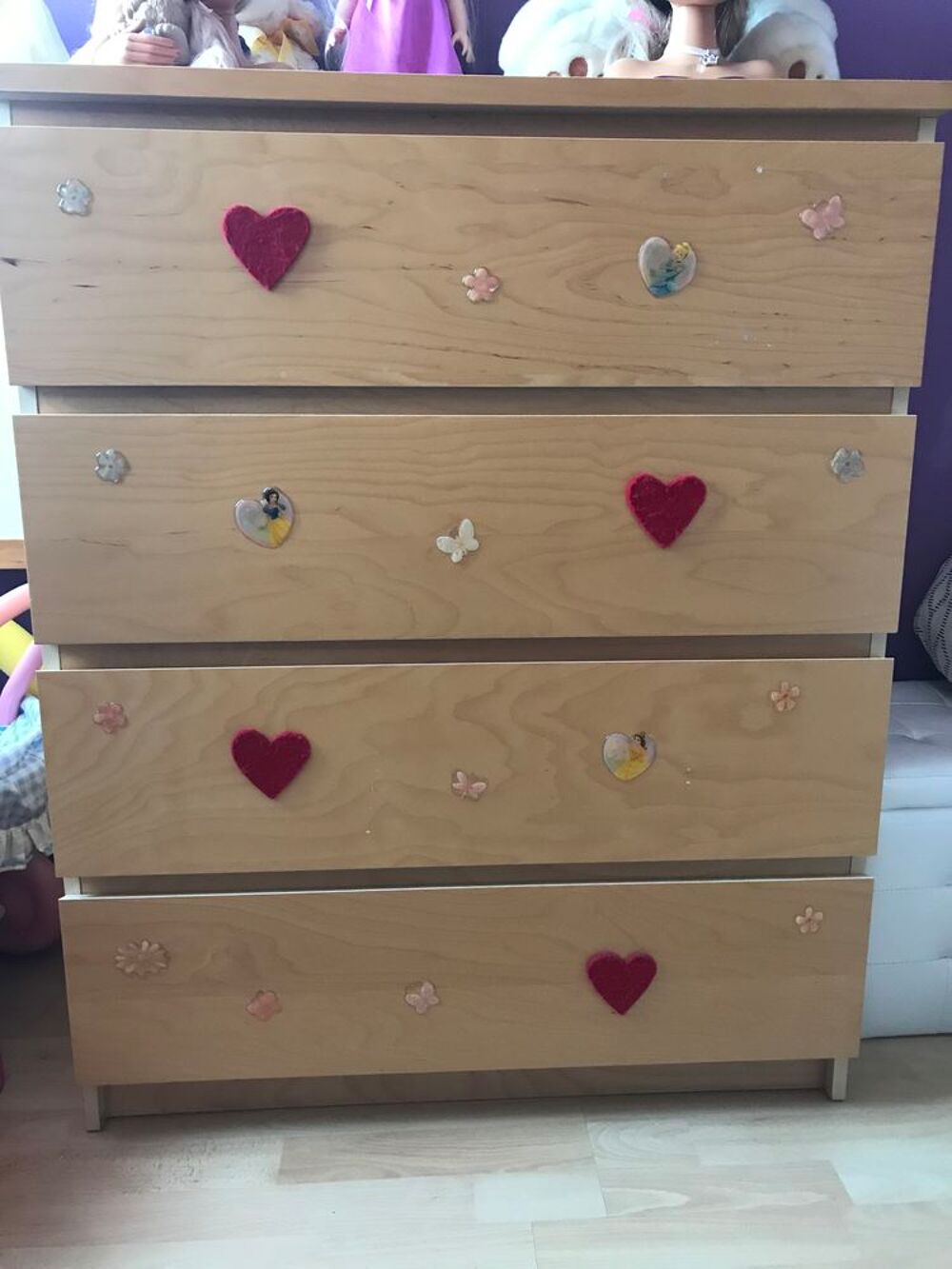 Commode 4 tiroirs IKEA. 80x100 cm Meubles