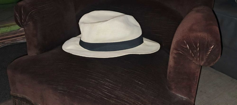 Chapeau SOMBRERO PANAMA (TBE) Maroquinerie