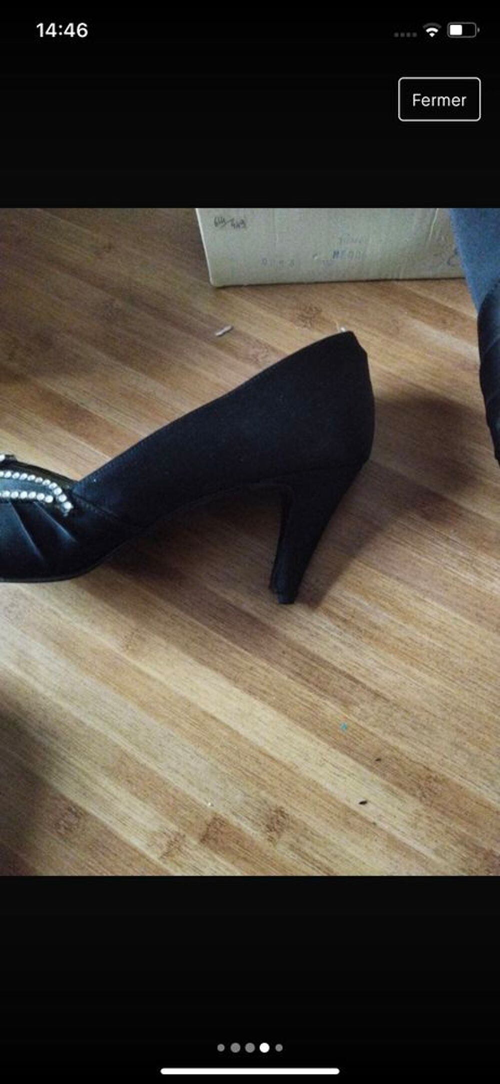chaussures noires de soir&eacute;e Chaussures