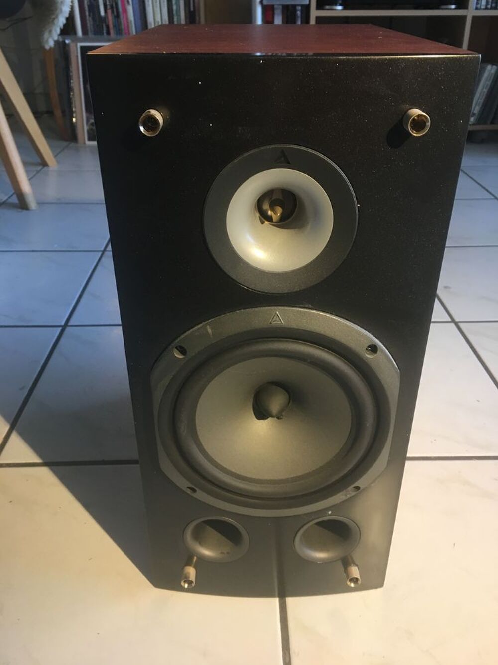 enceinte hi fi Triangle comete ex , en noyer , 8 ohm 80 w Audio et hifi
