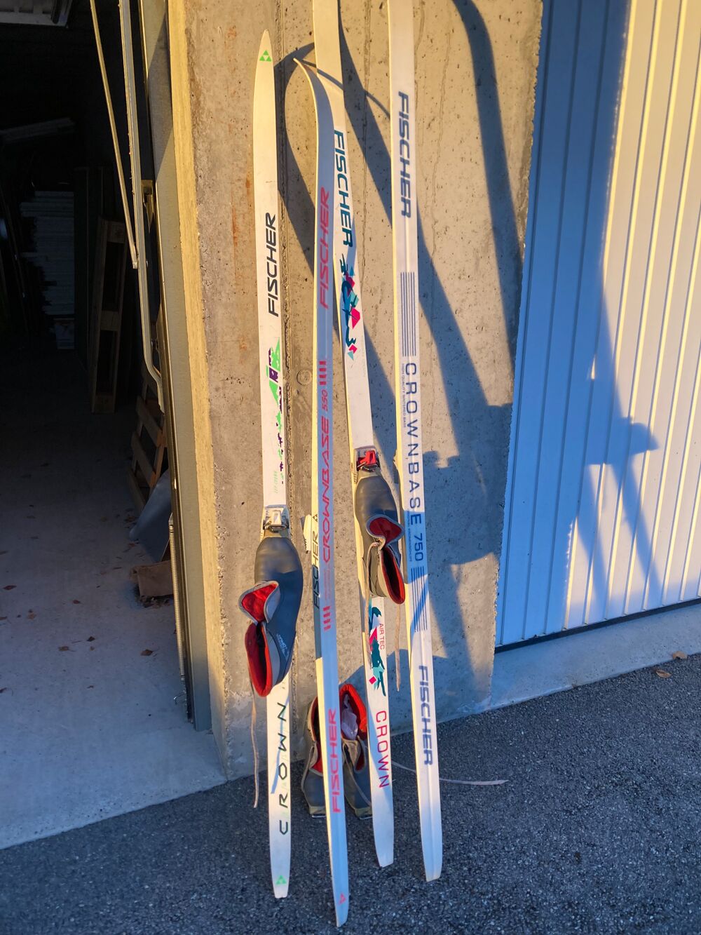 Ski de fonds micro &eacute;cailles fixations et chaussures Salomon Sports