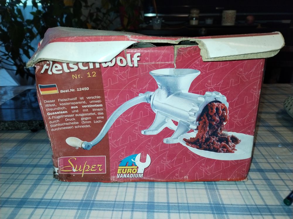 hachoir fermier fleischwolf euro vanadium Cuisine
