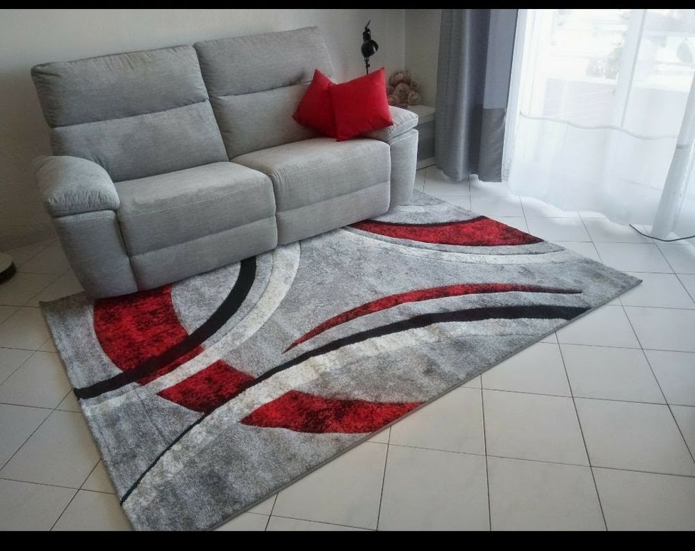 Tapis moderne poils ras Décoration