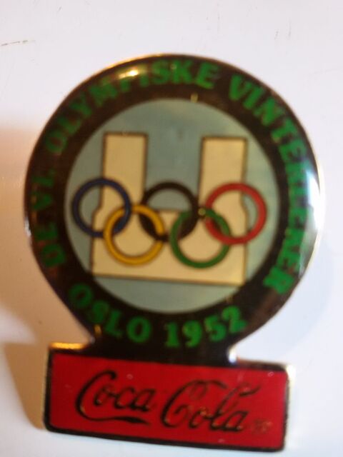 pin's cocacola des jeux olympiques de OSLO 1952 TBE 1 Ruca (22)