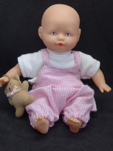 Corolle poupe mini calin vichy rose avec doudou ourson 13 Rueil-Malmaison (92)