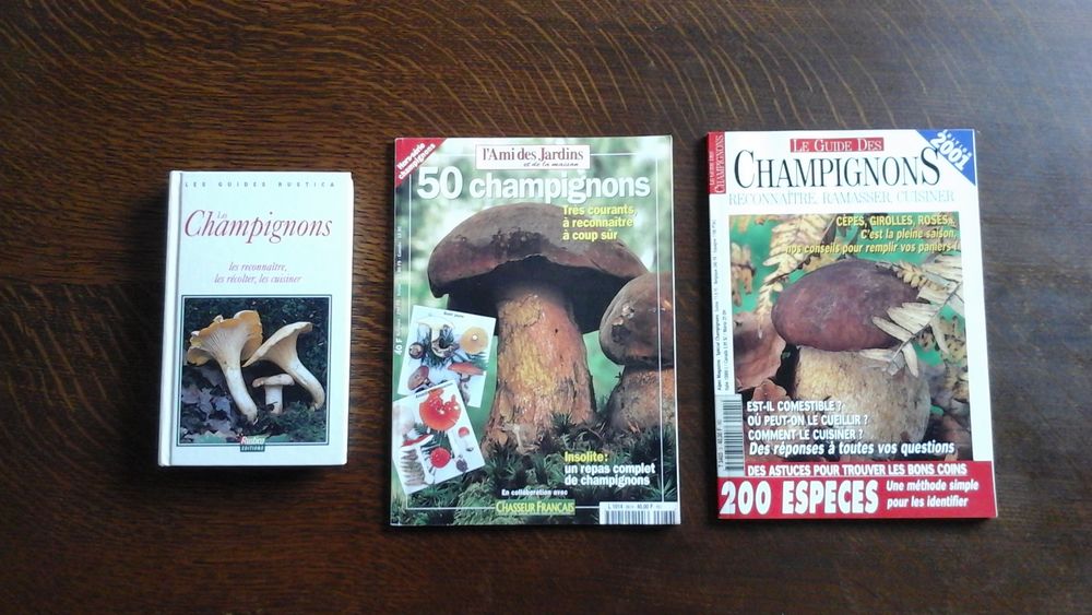 Livre sur les champignons Livres et BD