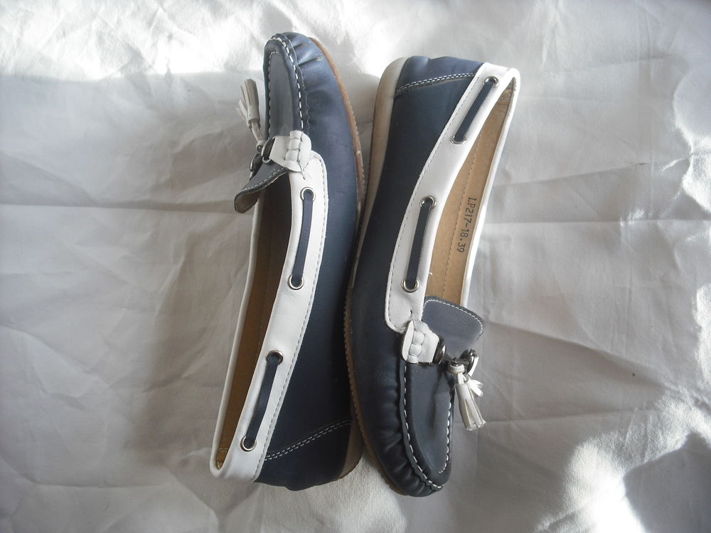 mocassin bleu taille 39 Chaussures