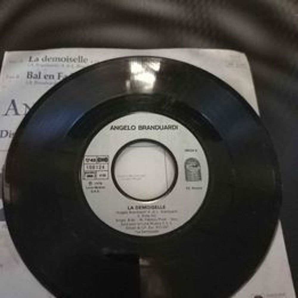 45 tours Angelo Branduardi la demoiselle CD et vinyles