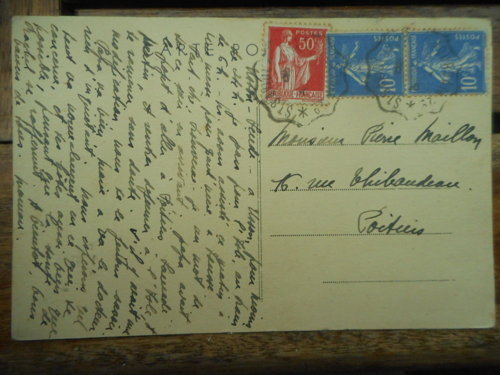 Carte postale Jouss&eacute; 86 Le Ch&acirc;teau 
