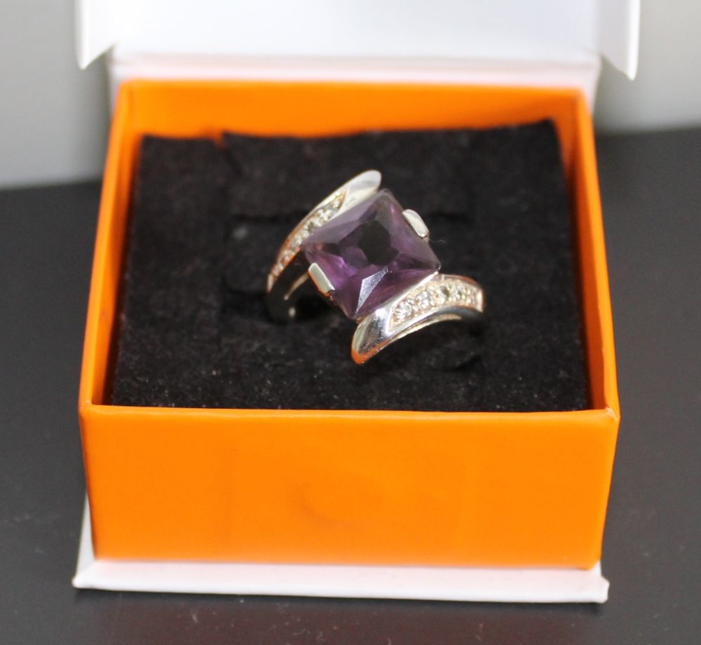 Bague argent 925 /oxydes de zirconium Bijoux et montres