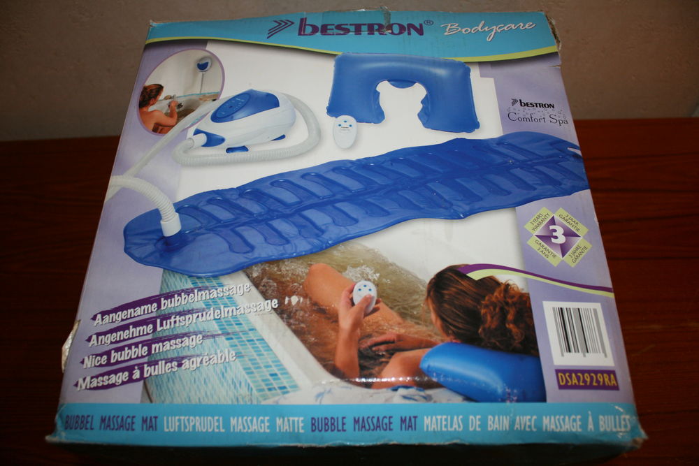MATELAS DE BAIN AVEC MASSAGE A BULLES de Marque BESTRON Electroménager