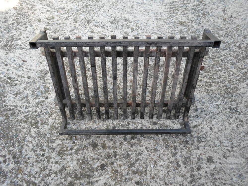 grille chenet porte buches en fer forge pour cheminee Bricolage