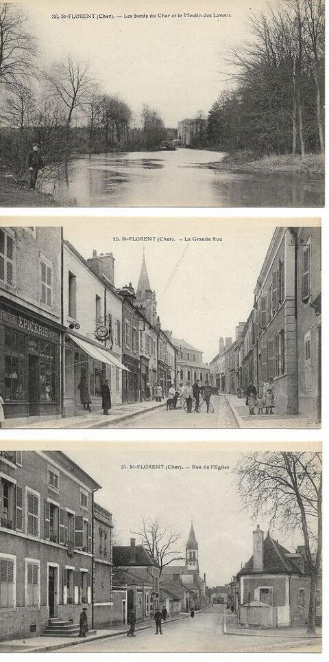 Cartes postales anciennes st Florent sur Cher 10 Nrondes (18)