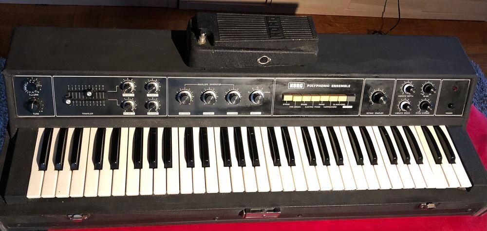 Synthetiseur vintage rare KORG PE1000 Instruments de musique