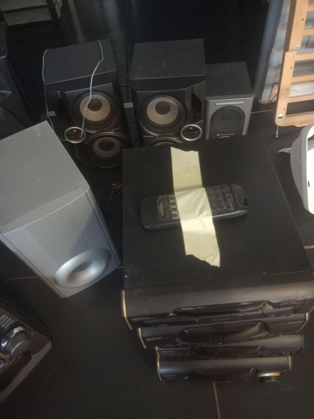 Lot d enciente et de cha&icirc;ne hifi Audio et hifi