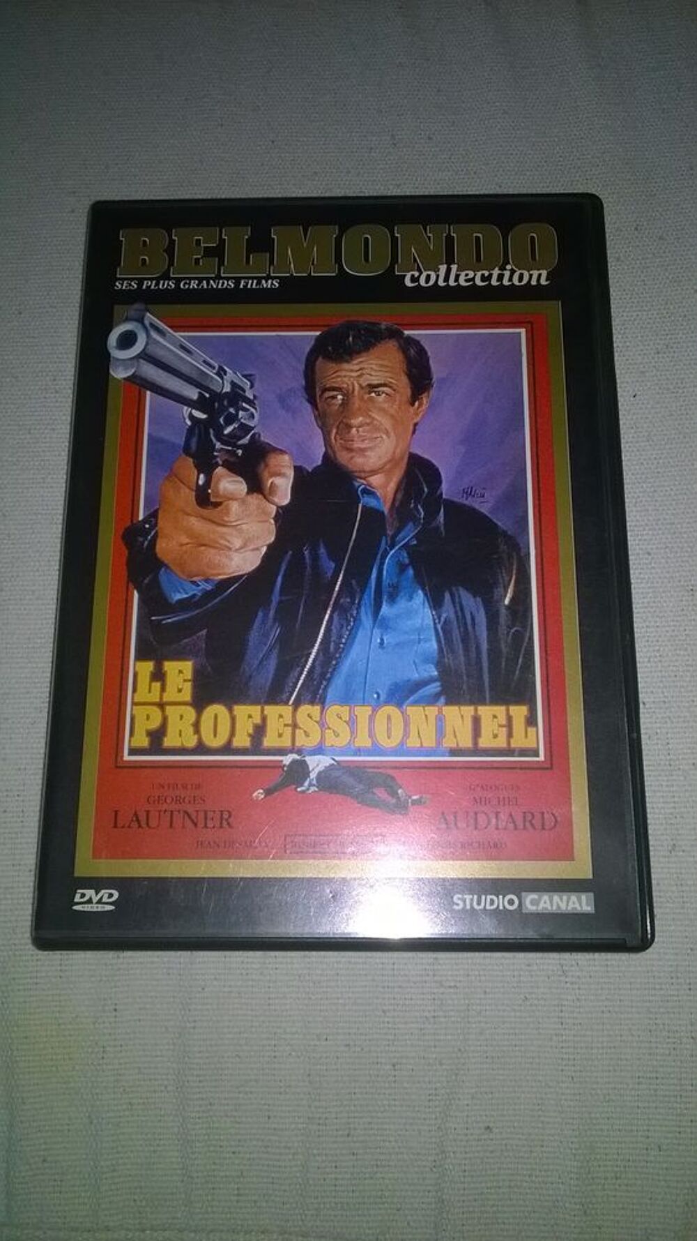 DVD BELMONDO
LE PROFESSIONNEL
1981
Excellent etat
Agent DVD et blu-ray