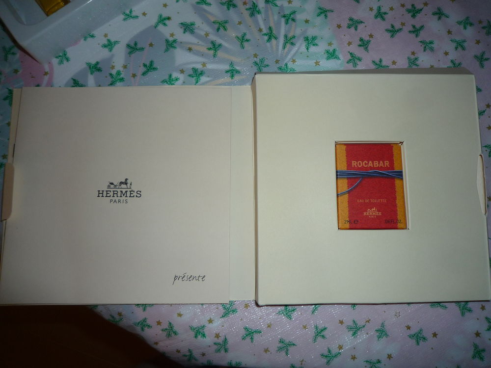 Parfum miniature Coffret Cal&egrave;che Herm&egrave;s + savon 