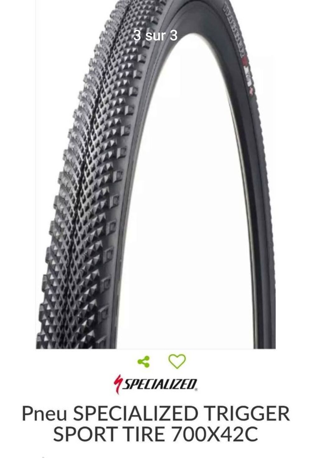 PNEU V&eacute;lo 700*42C V�los