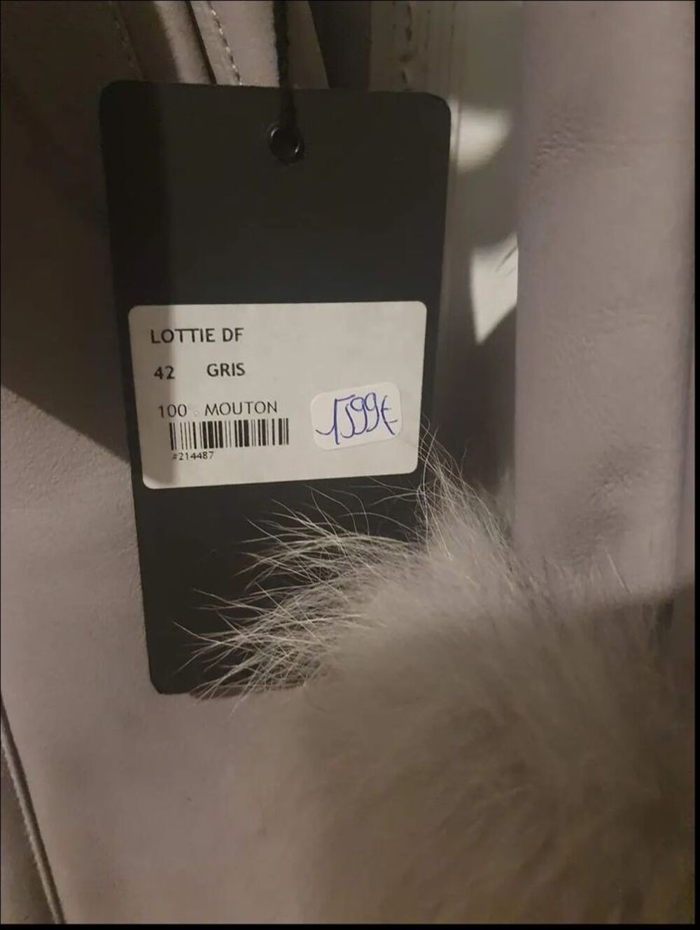 Superbe manteau en peau et fourrure Vêtements