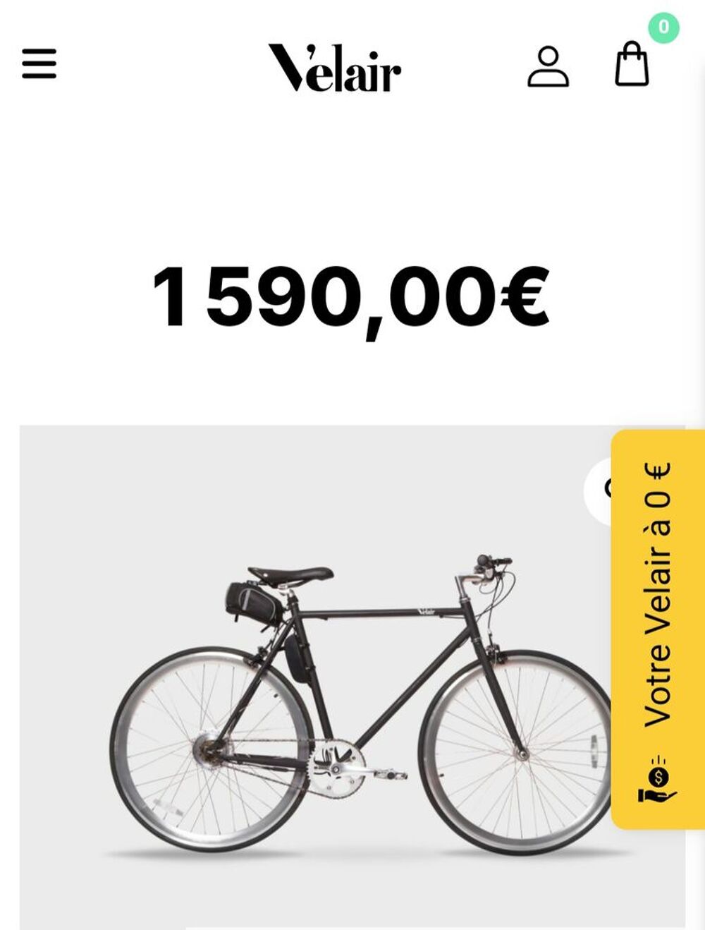 V&eacute;lo &eacute;lectrique Valair Vlos