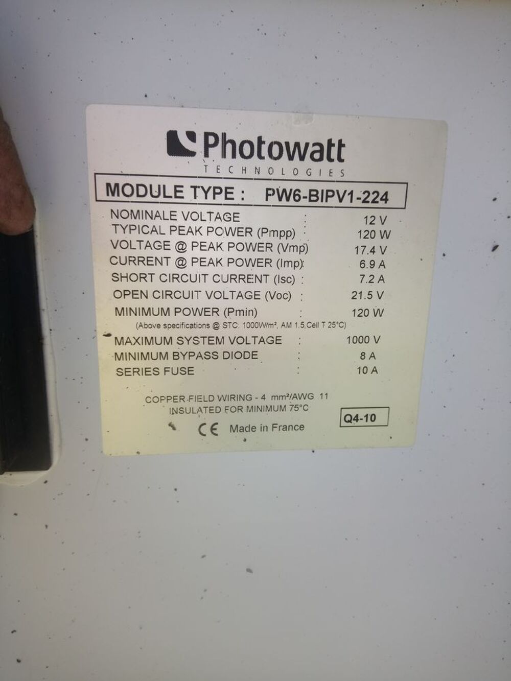 panneau solaire Bricolage