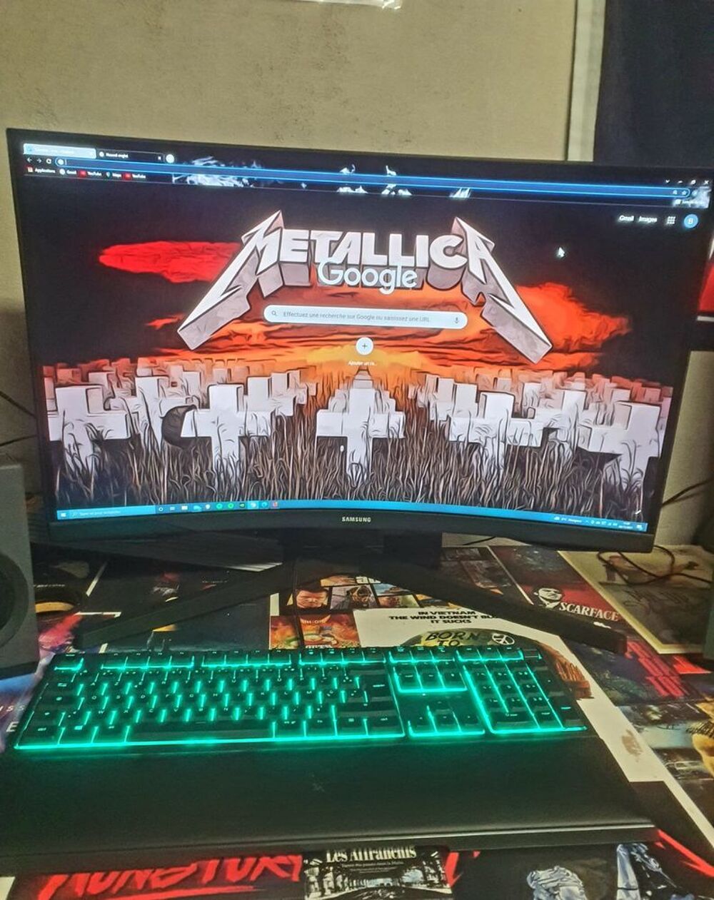 Ordinateur bureau gamer setup complet Matériel informatique