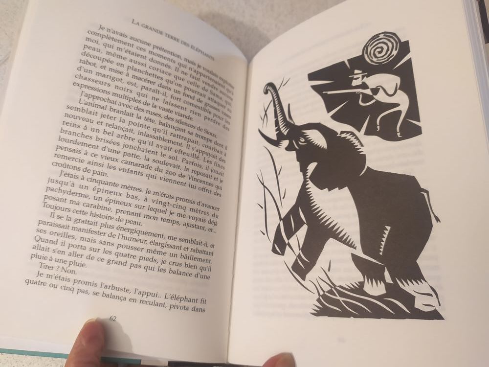 Roman d'aventure coll&egrave;ge "La grande terre des &eacute;l&eacute;phants" Livres et BD