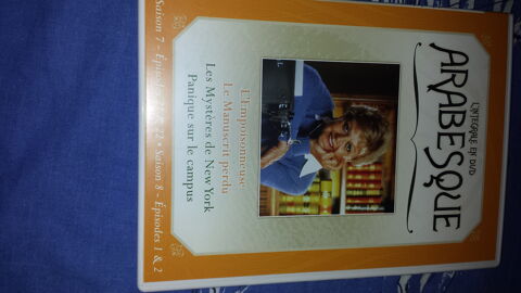 DVD ARABESQUE
SAISON 7 EPISODES 21 & 22
SAISON 8 EPISODES 1  4 Triel-sur-Seine (78)