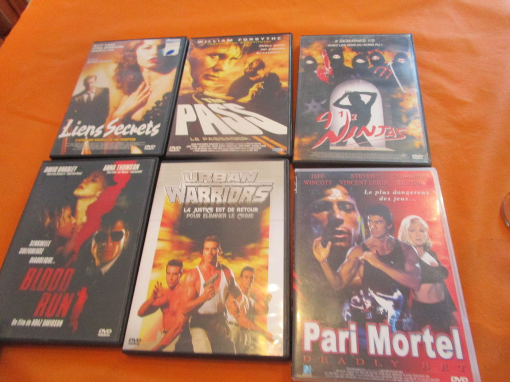 plusieurs DVD : 25 DVD et blu-ray