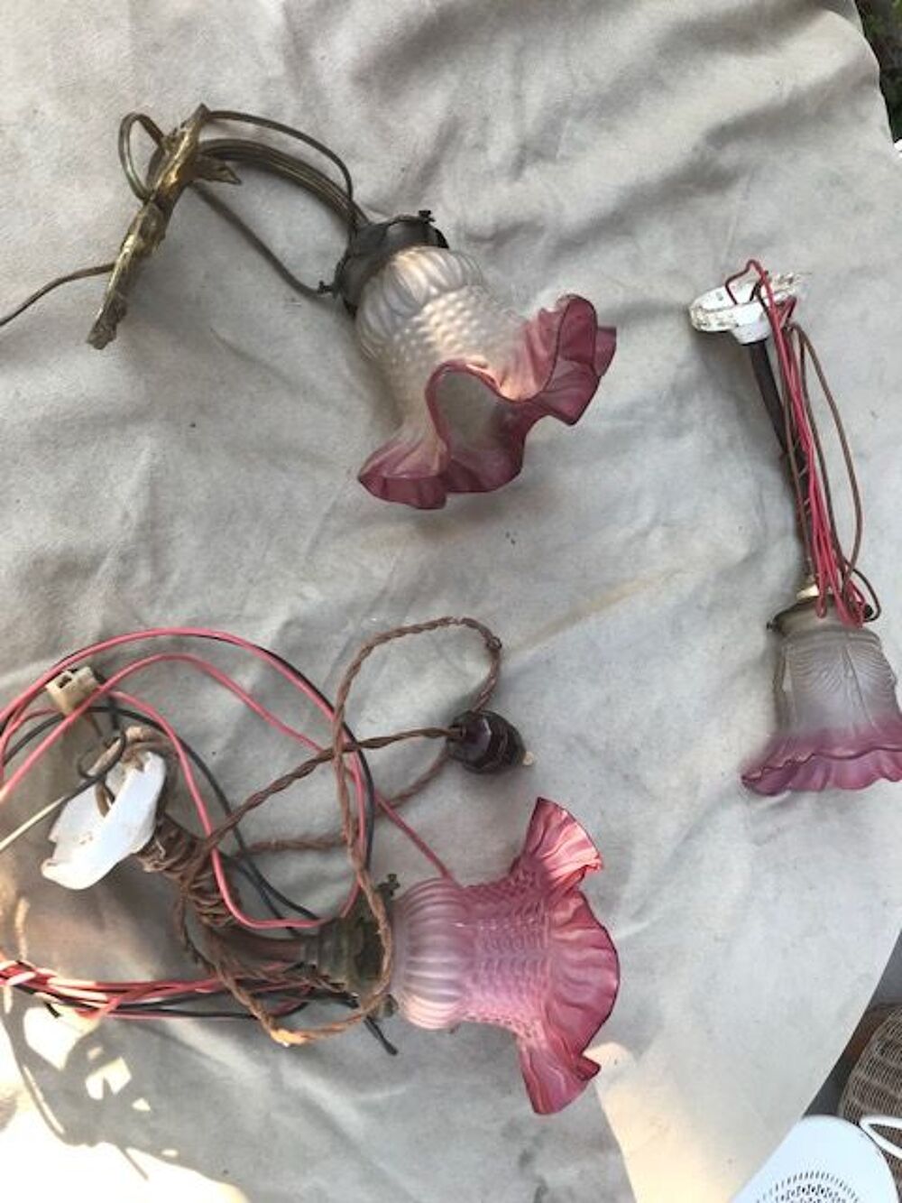 Luminaires anciens 