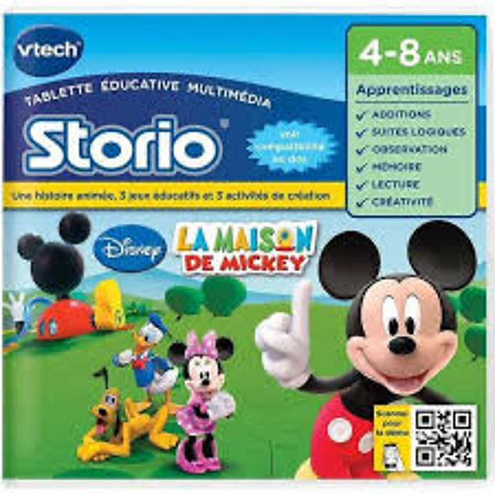 jeu Storio Disney - La maison de Mickey Consoles et jeux vidéos