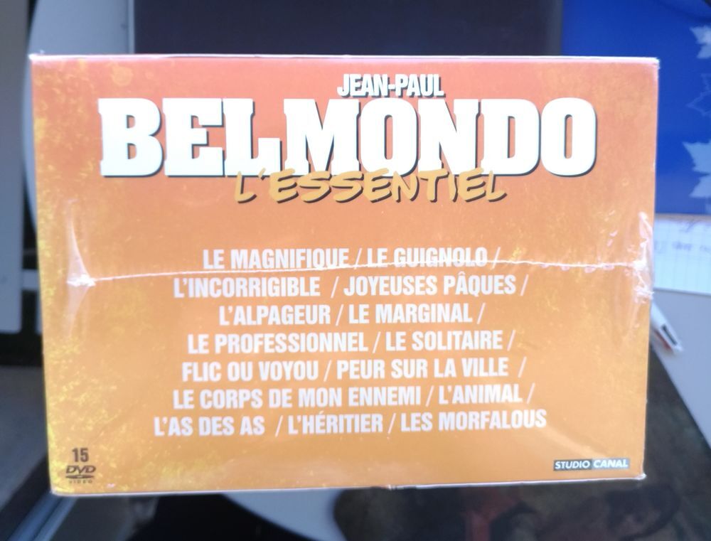 Jean Paul Belmondo, l'essentiel DVD et blu-ray