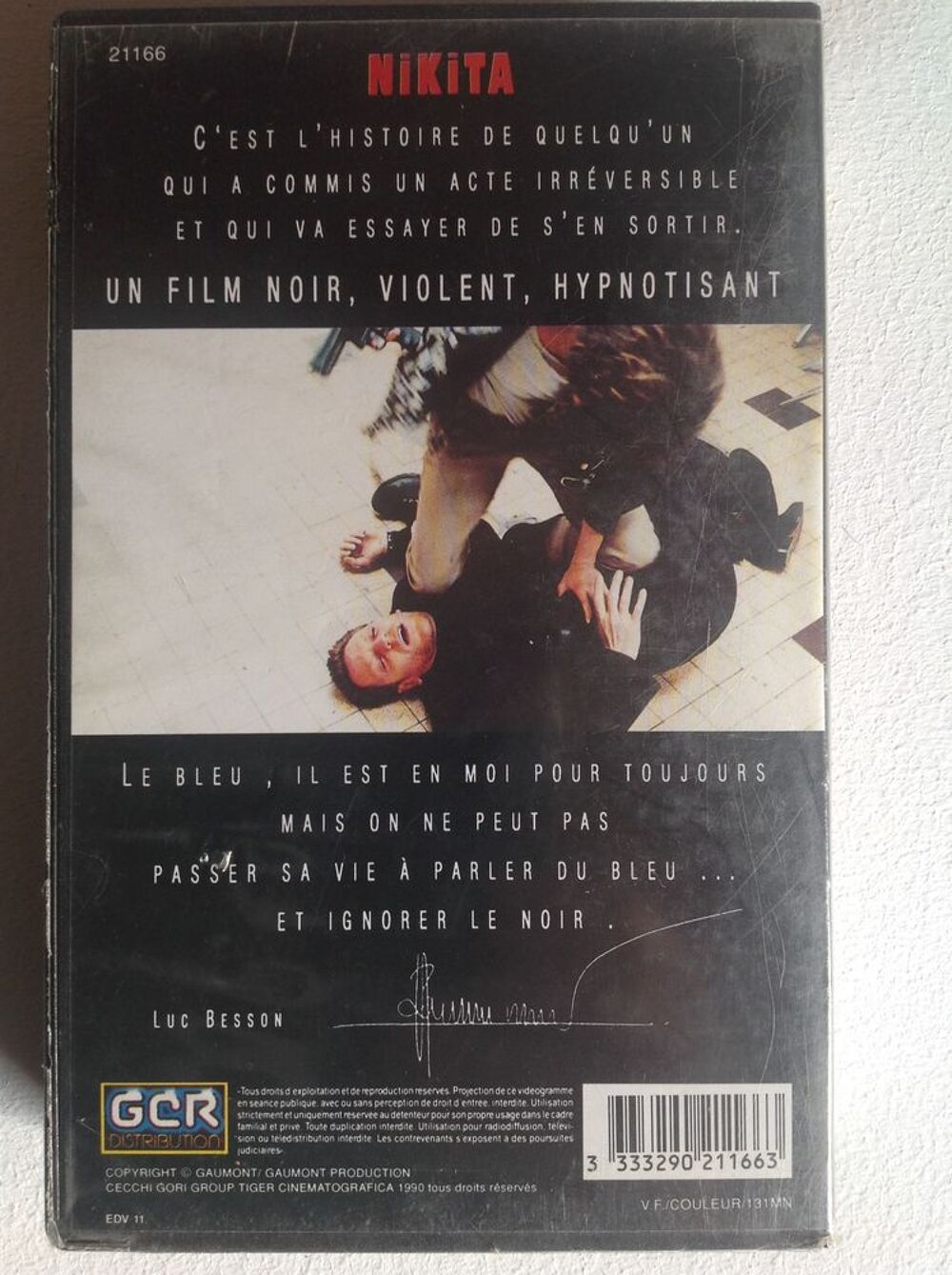 NIKITA DE LUC BESSON K7 VID&Eacute;O Envoi Possible
DVD et blu-ray