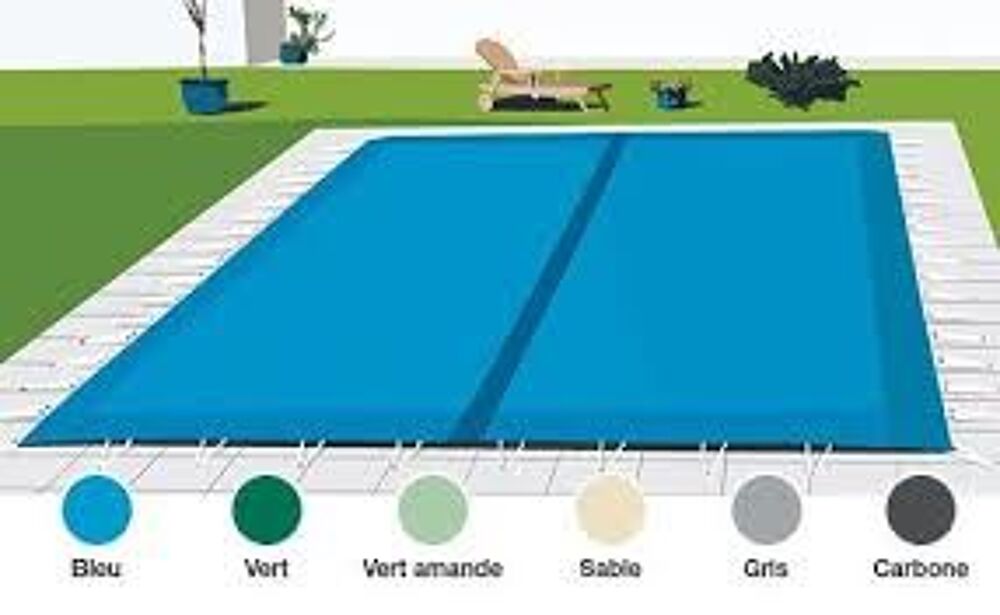 b&acirc;che piscine hivernal Jardin