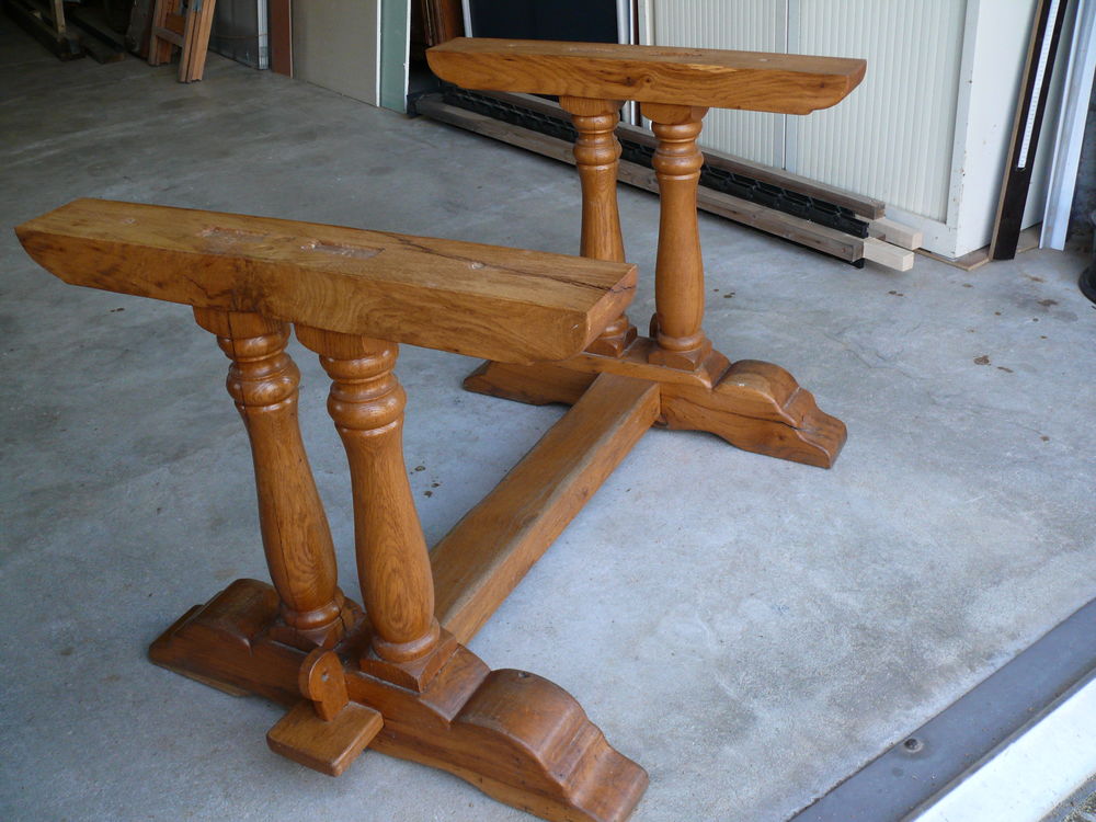 PIED DE TABLE EN CHENE Meubles
