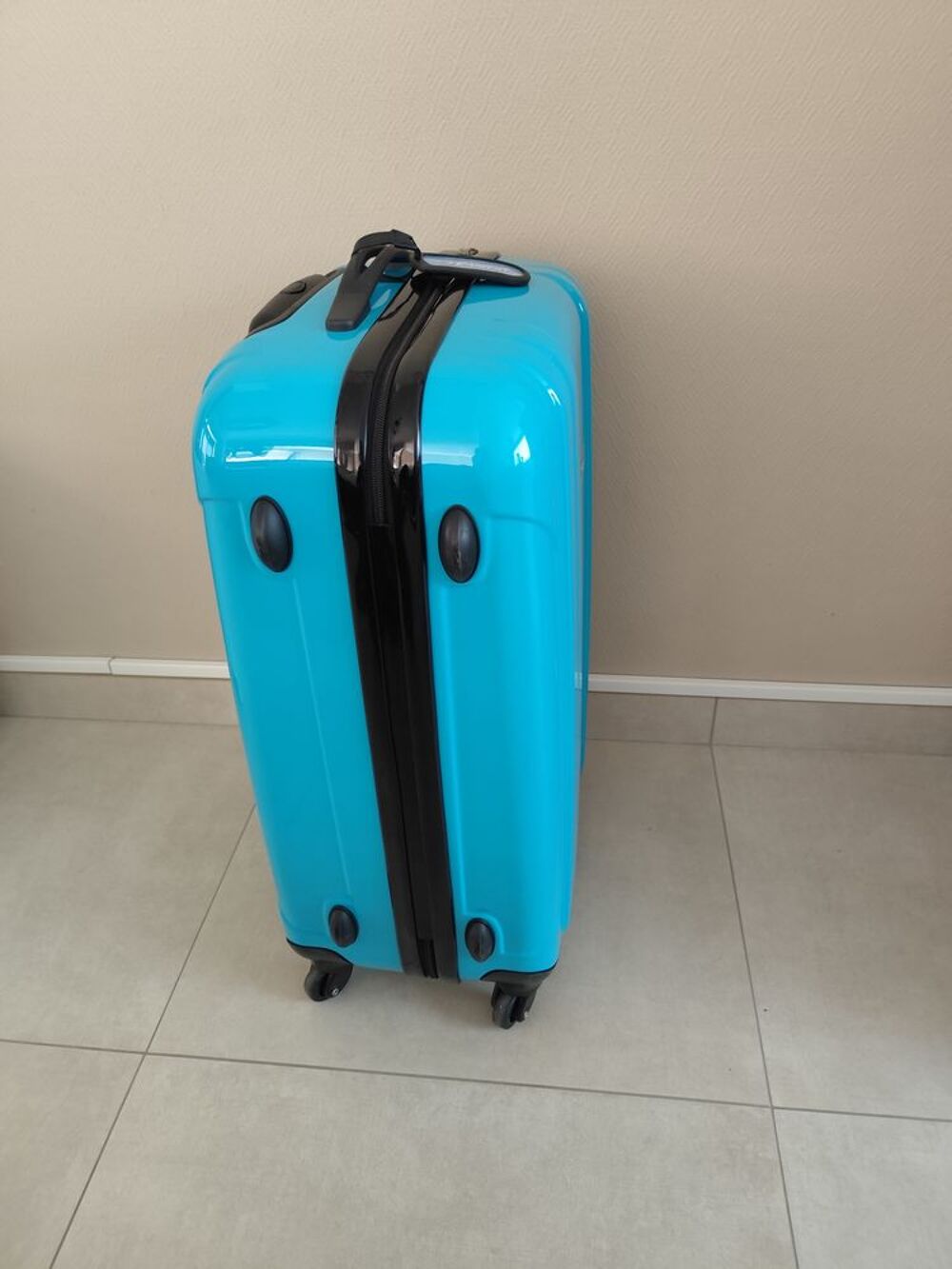 Valise Rigide Durable / Marque Eminent / Bleu Maroquinerie