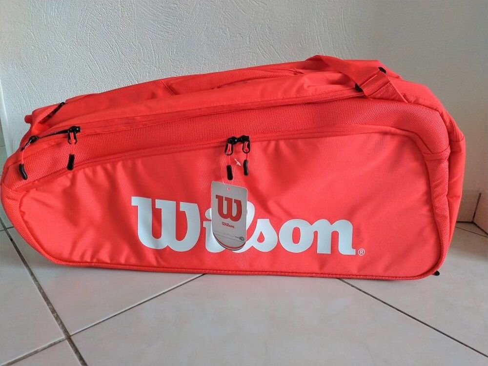 Sac de tennis WILSON 15 raquettes NEUF Sports