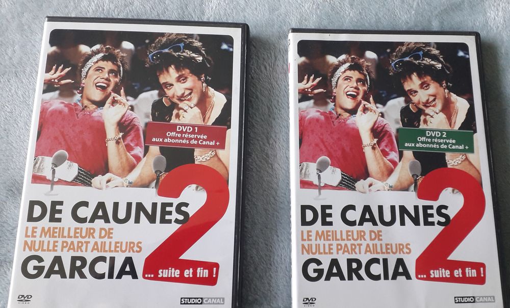 2 DVD : De Caunes et Garcia, le meilleur de nulle part aille DVD et blu-ray