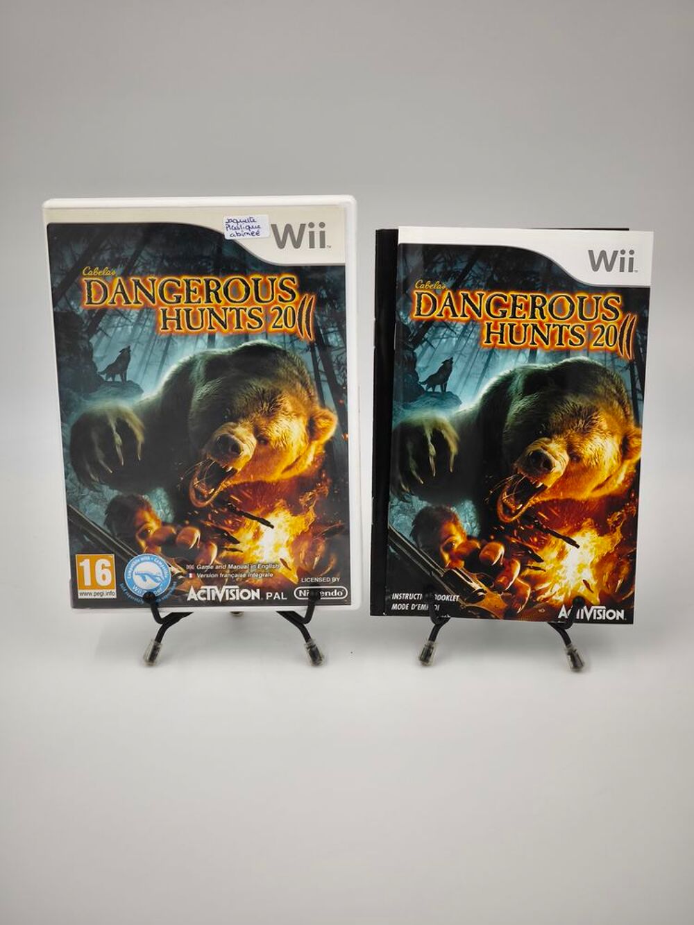 Jeu Nintendo Wii Cabela's Dangerous Hunts 2011 complet Consoles et jeux vidéos