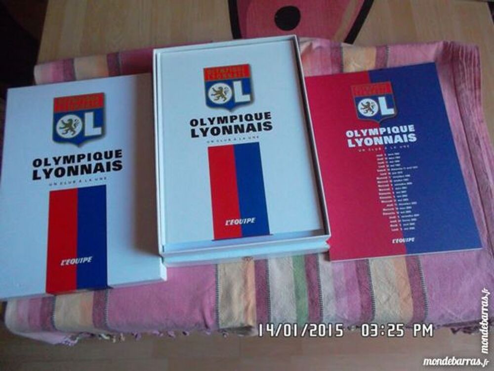 coffret lyon l'&eacute;quipe*juste 5e*kiki60230 Livres et BD