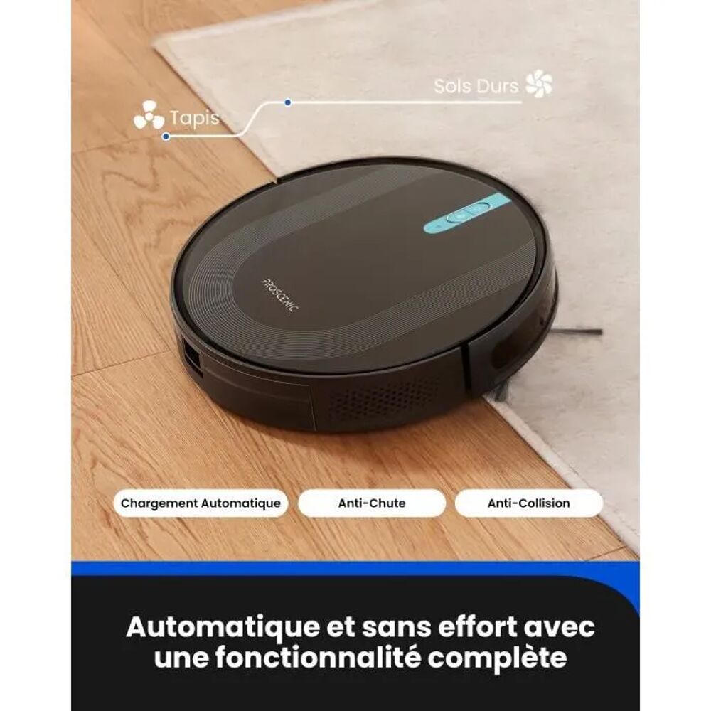 Robot aspirateur laveur Proscenic comme neuf Electroménager