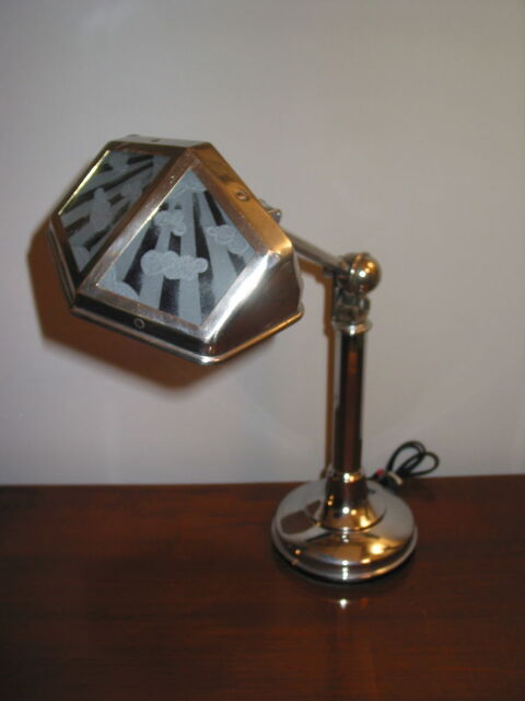 Lampe PIROUETT DE BUREAU art déco 1930 en bon état d'usage A 250 Marseille 13 (13)