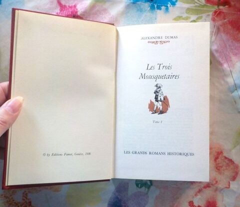 LES TROIS MOUSQUETAIRES T1 d'Alexandre DUMAS Ed. Famot 1986 Bubry (56)