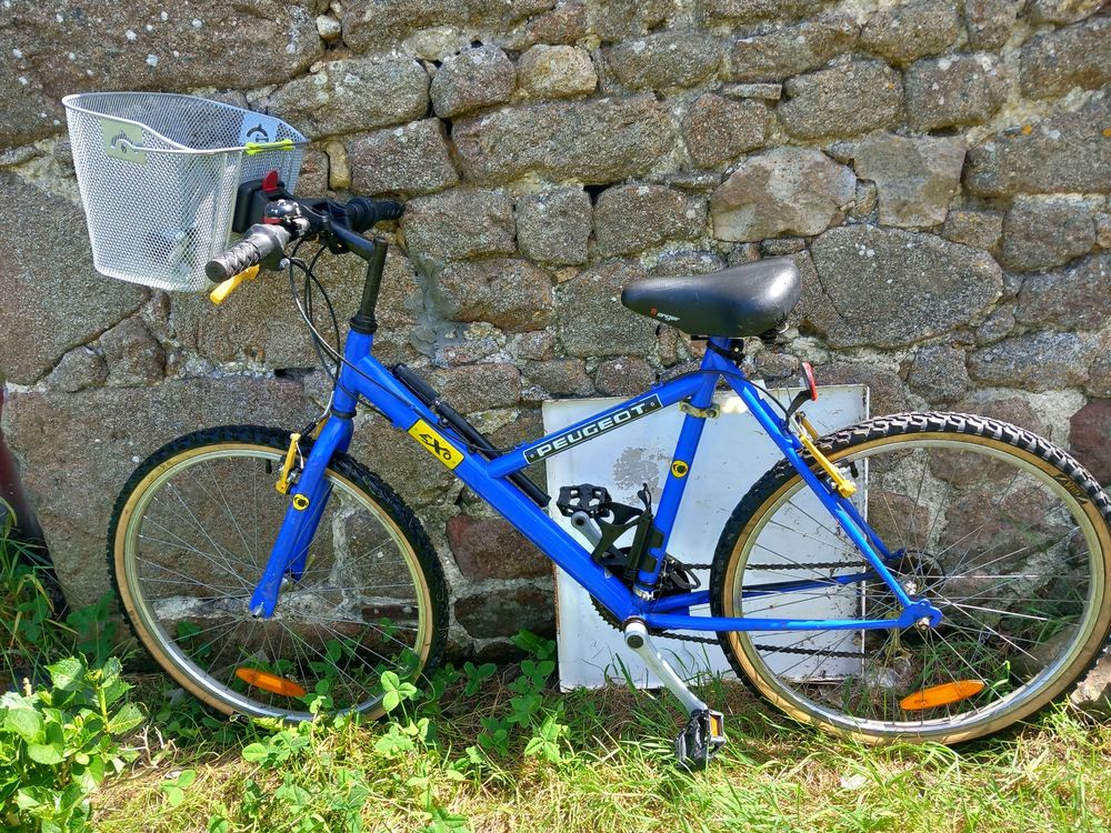 V&eacute;lo EXO Peugeot Bleu Vélos