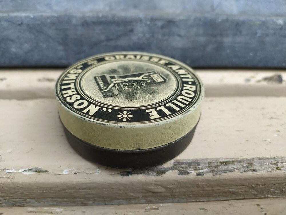 Ancienne Boite Publicitaire Graisse Anti Rouille Smithson 