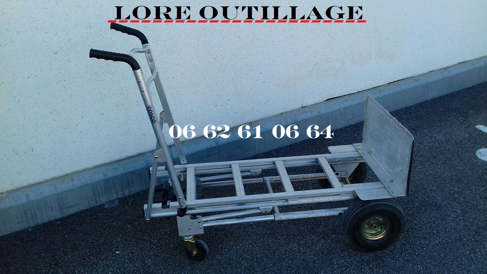COSCO Diable - Chariot multi-positions Bricolage
