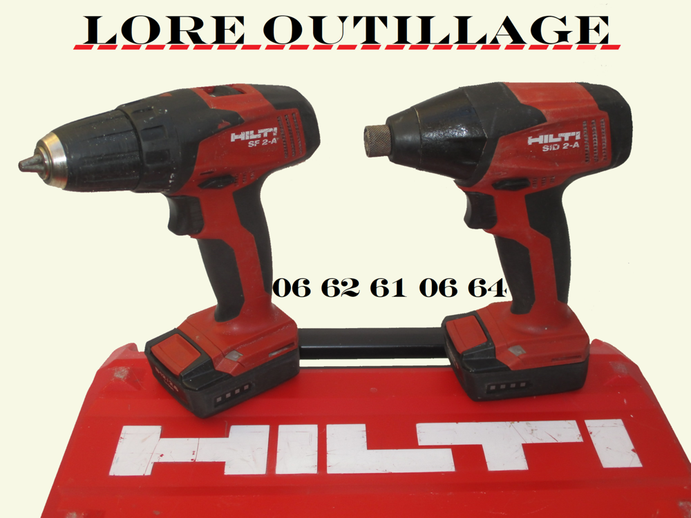 HILTI SF 2-A + SID 2A - Visseuse - Perceuse Bricolage